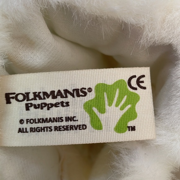 🤎FOLKMANIS White Mouse Puppet - Picture 9 of 9